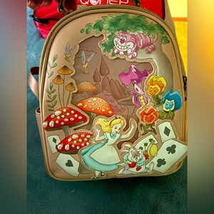 Alice in Wonderland Themed Backpack